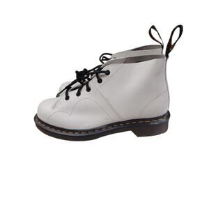 Dr. Marten’s Church Smooth Lesther Monkey Boots - White/Black Men's Size 9